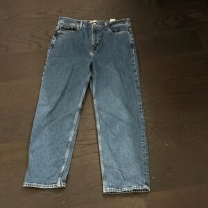 Banana Republic Women's Straight Leg Blue Jeans